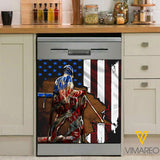 Ironworker flag Kitchen Dishwasher Cover