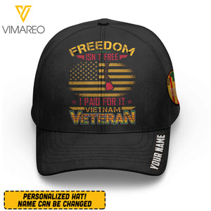 VietNam Veteran Peaked cap 070322