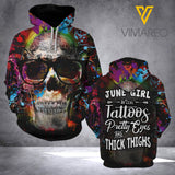 June Girl hoodie 3d printed Vm0903