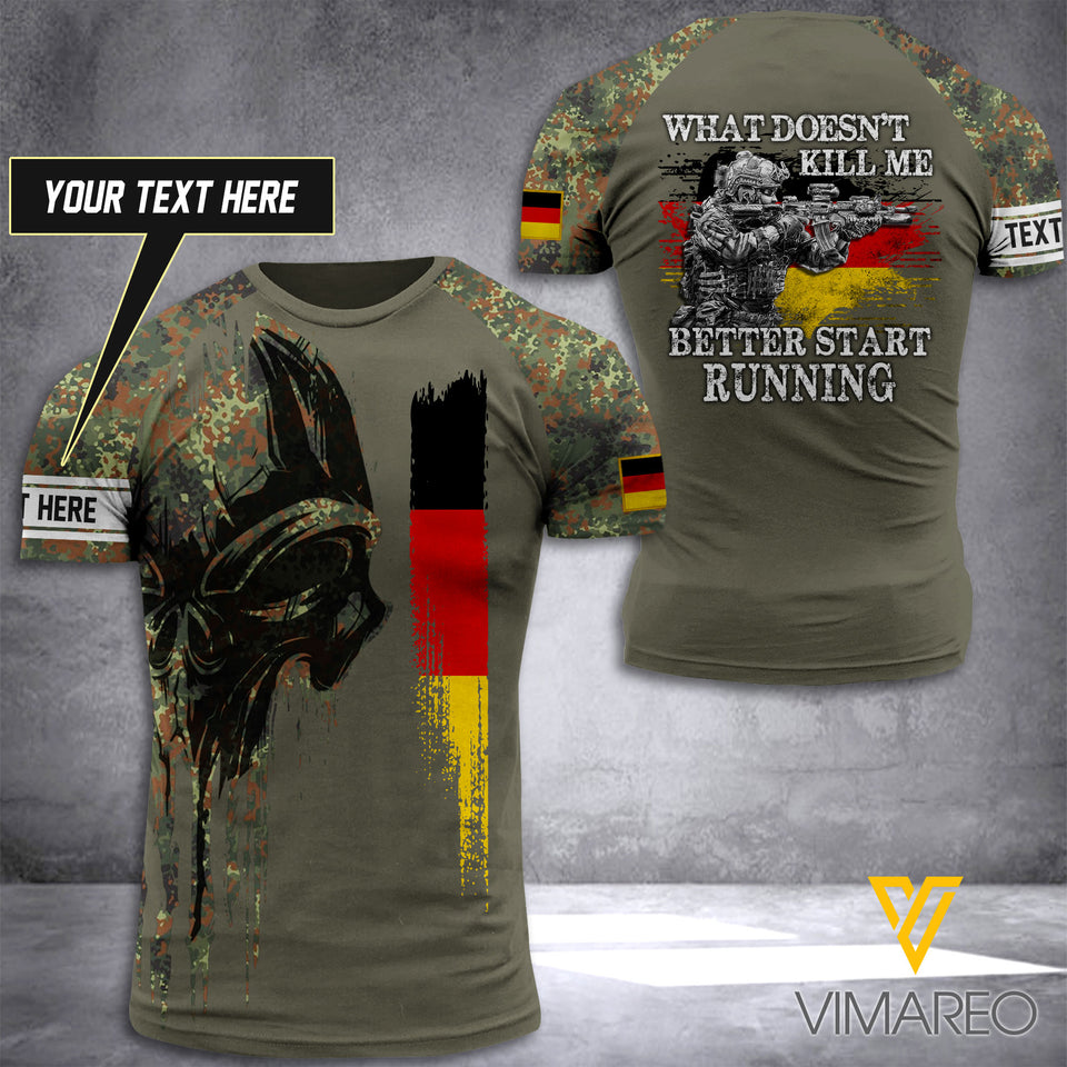 Customized German Soldier 3D Printed Combat Shirt EZQ40521