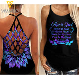 April Girl hate money Criss-Cross Open Back Camisole Tank Top 3 style ZT1403