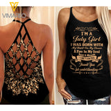 July Girl awesome Criss-Cross Open Back Camisole Tank Top 3 style ZT1403