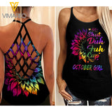 October Girl 2 Criss-Cross Open Back Camisole Tank Top 3 style ZQ1903