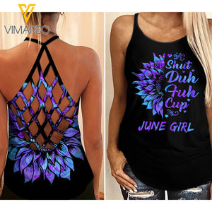 June Girl 2 Criss-Cross Open Back Camisole Tank Top 3 style ZQ1403