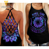 April Girl mermaid Criss-Cross Open Back Camisole Tank Top 3 style ZQ1403