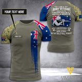 Customized Australian Soldier 3D Printed Combat Shirt EZQ1405