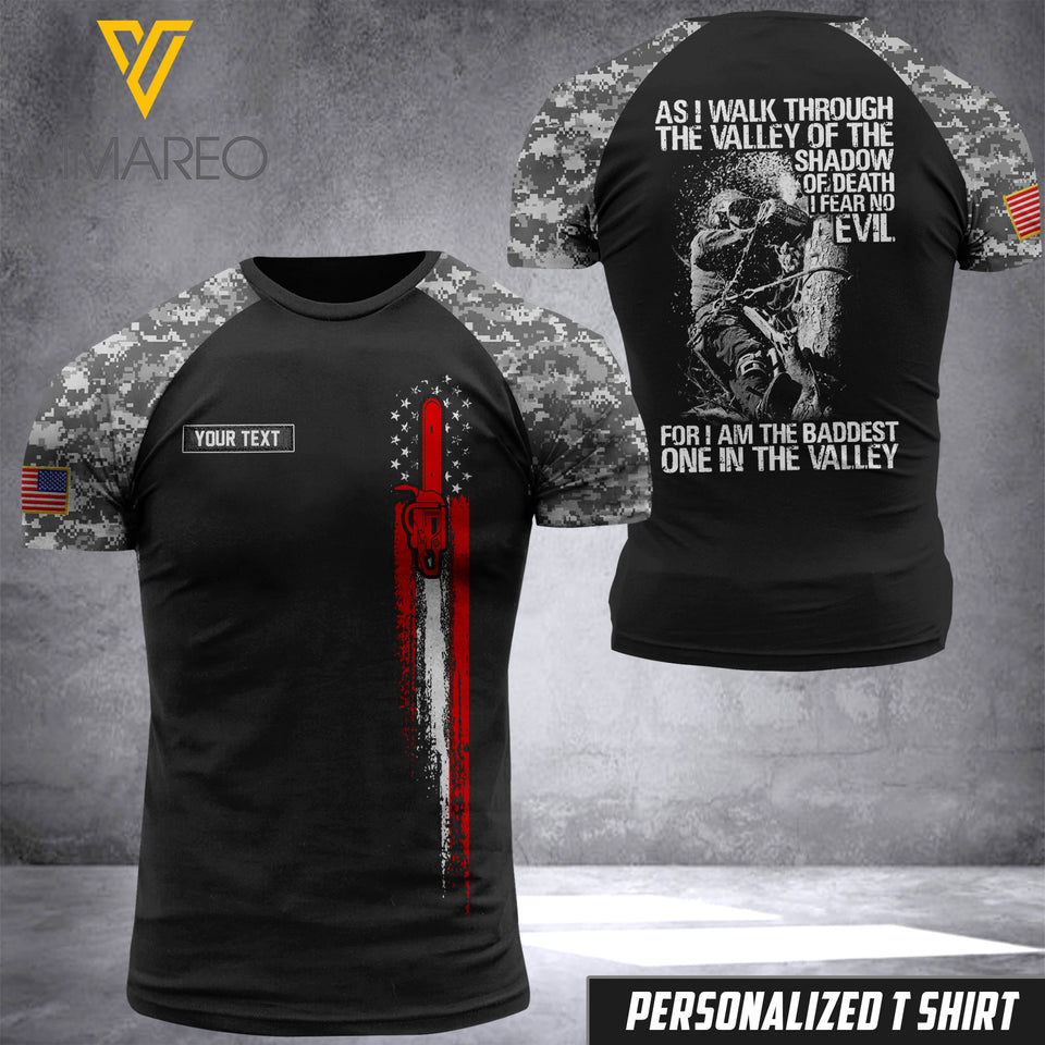 Customized Arborist 3D Printed Combat Shirt EZQ1504