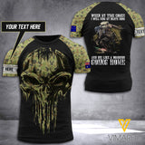 Customized Australian Soldier 3D Printed Combat Shirt EZHQ0406