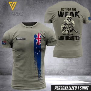Customized Australian soldier 3D Printed Shirt Not for the weak EZQ074