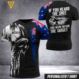 Customized Australian Soldier 3D Printed Combat Shirt EZQ280421