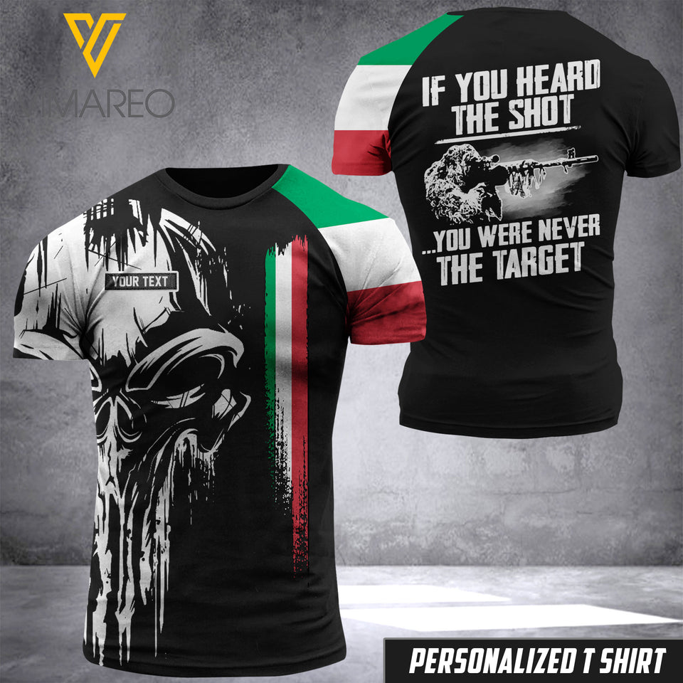 Customized Italian Soldier 3D Printed Combat Shirt EZQ280421