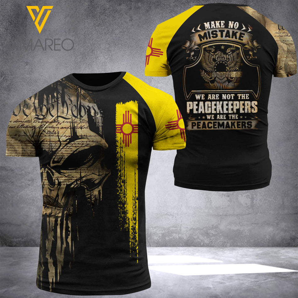 New Mexico Peacekeeper 3D Printed Combat Shirt EZHQ020621