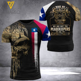 Texas Peacekeeper 3D Printed Combat Shirt EZHQ020621