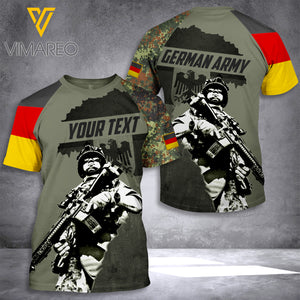 Customized Germany Soldier 3D Printed Combat Shirt EZT100621