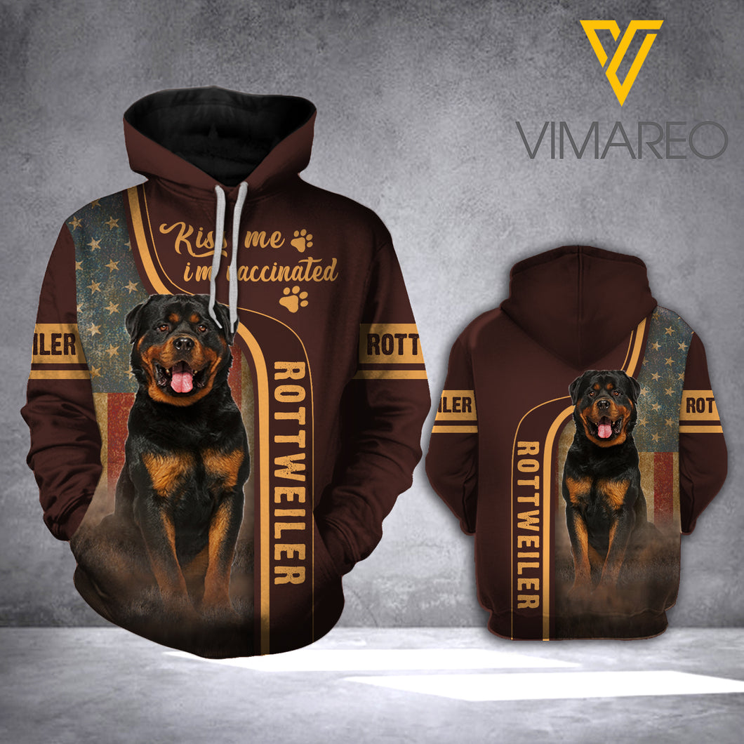 Rottweiler hoodie 3d printed VM0903