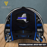 New York Blue line Peaked cap 3D dh