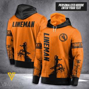 Lineman Basic Mask Hoodie 3d printed dh 2202ĐT
