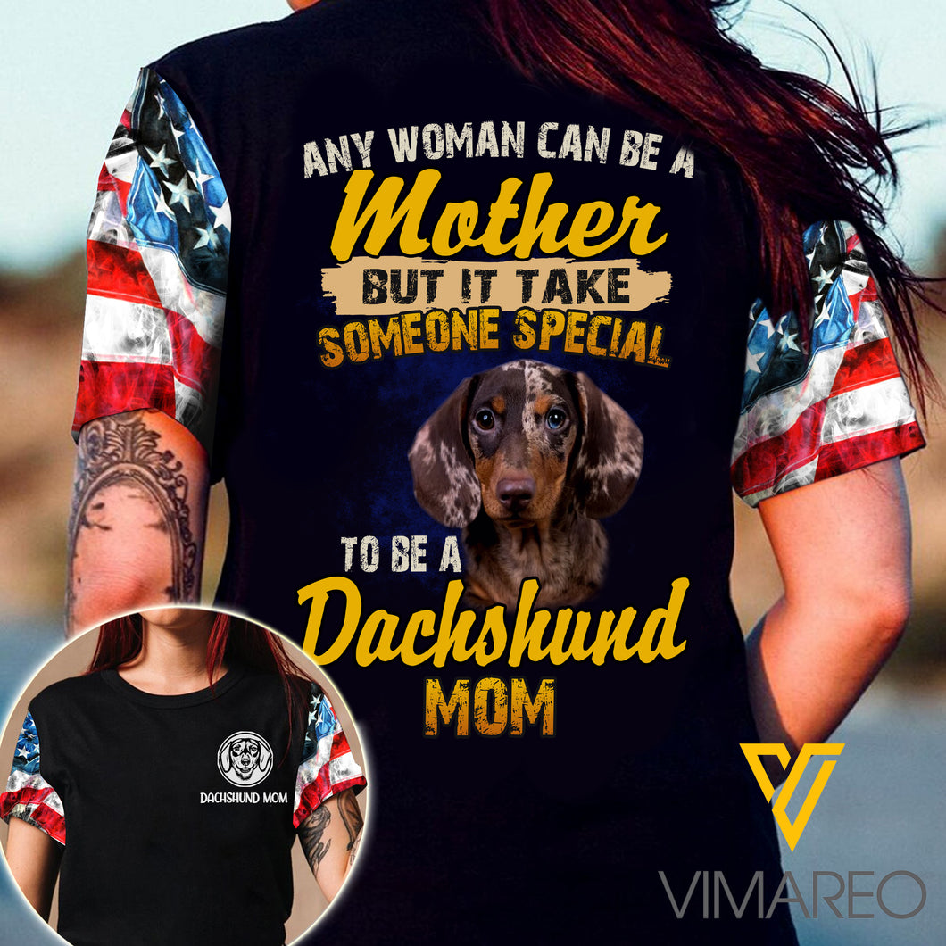 Dachshund Mom 3d Printed Shirt EZT0107