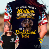 Dachshund Mom 3d Printed Shirt EZT0107