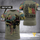 Customized Belgian Soldier Reload 3D Printed Shirt EZT130521