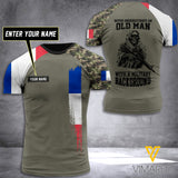 Customized French Soldier 3D Printed Combat Shirt EZNQ084