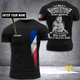Customized French Soldier 3D Printed Shirt ZT064