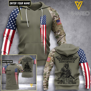 Customized US Soldier Combat 3D Printed Shirt/Hoodie ZT064