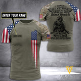Customized US Soldier Combat 3D Printed Shirt/Hoodie ZT064
