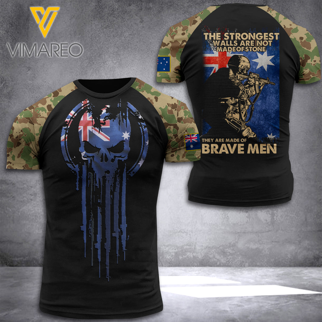 Australian Soldier T SHIRT 3D PRINTED LQ252