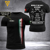 Customized Mexico Soldier 3D Printed Combat Shirt EZQ250621