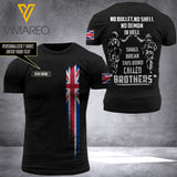 Customized British Soldier 3D Printed Combat Shirt EZQ230621