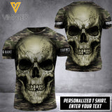 Customized French Soldier 3D Printed Combat Shirt EZQ020621