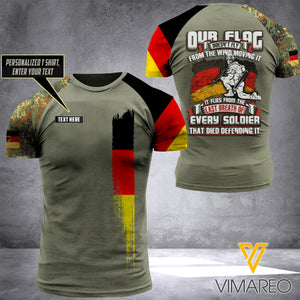 Customized German Soldier 3D Printed Combat Shirt EZHQ1405