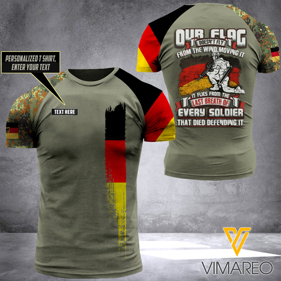 Customized German Soldier 3D Printed Combat Shirt EZHQ1405
