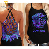 June Girl lucky Criss-Cross Open Back Camisole Tank Top 2 style ZT1403