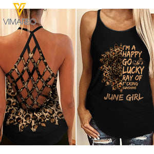 June Girl lucky Criss-Cross Open Back Camisole Tank Top 2 style ZT1403