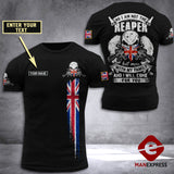Customized British Reaper 3D Printed Combat Shirt EZQ030621