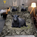 Black Angus Cattle Bedding Set OCT-HQ05