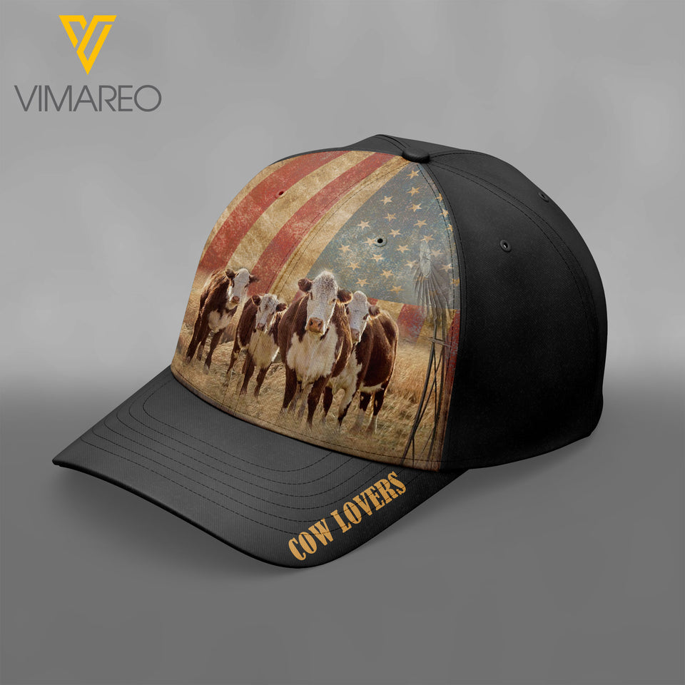 MH COW Peaked cap 3D MAR-HQ04