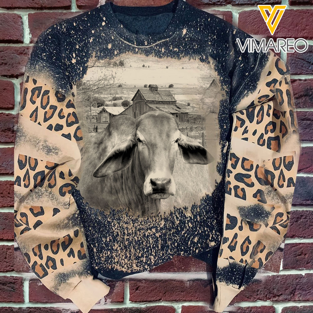 Brahman Cattle Sweatshirt Printed SEP-HQ21