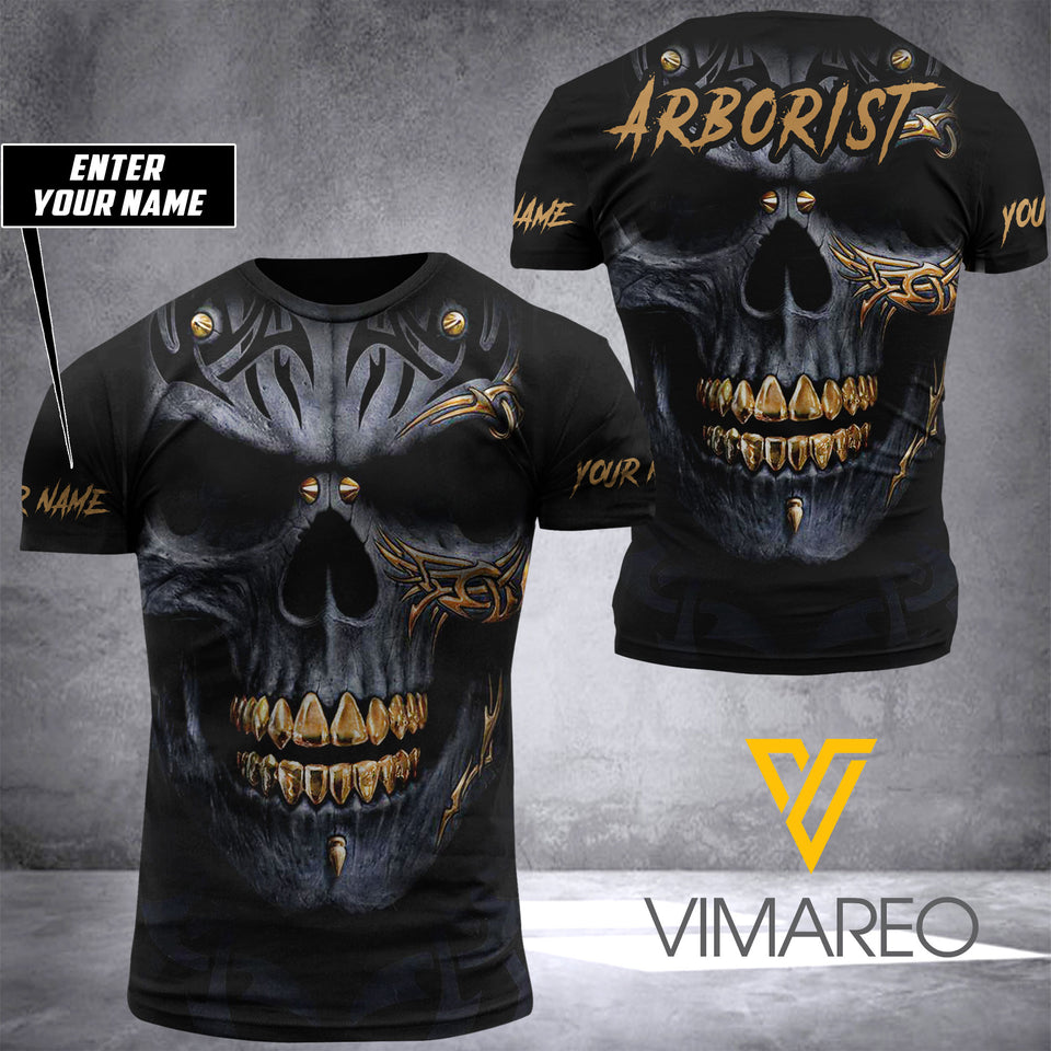 PERSONALIZED ARBORIST TSHIRT 3D PRINTED SEP-HQ28