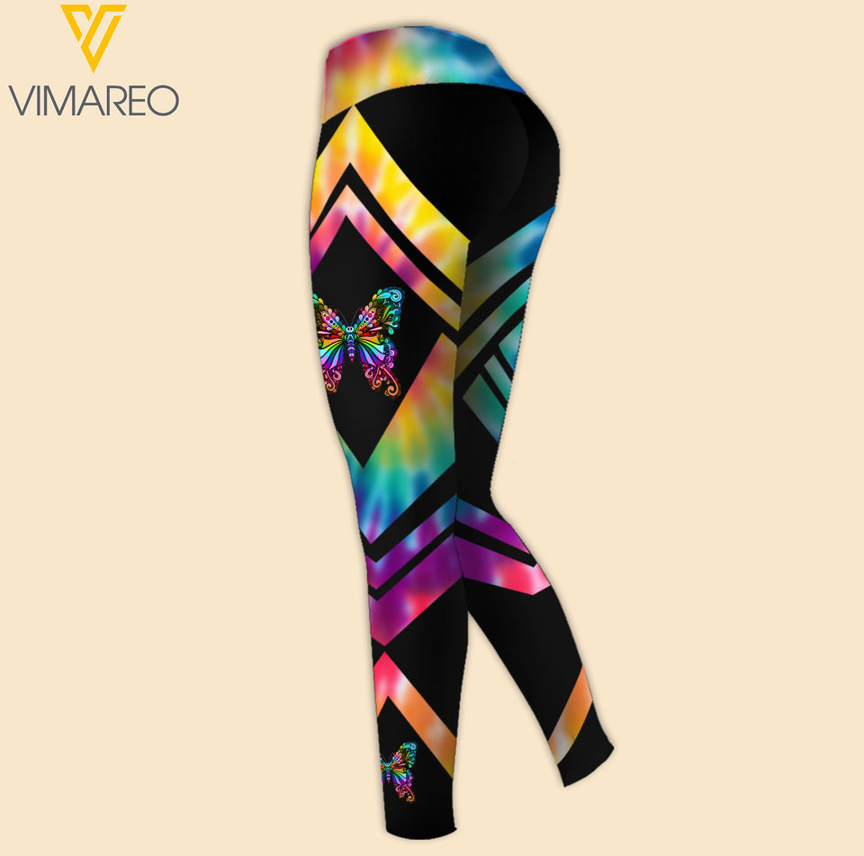 VMMH MAY GIRL Criss-Cross Open Back Camisole Tank Top Legging MAR-HQ10