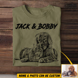 Personalized Dog & Cat Images Tshirt Printed 22JUL-HQ21