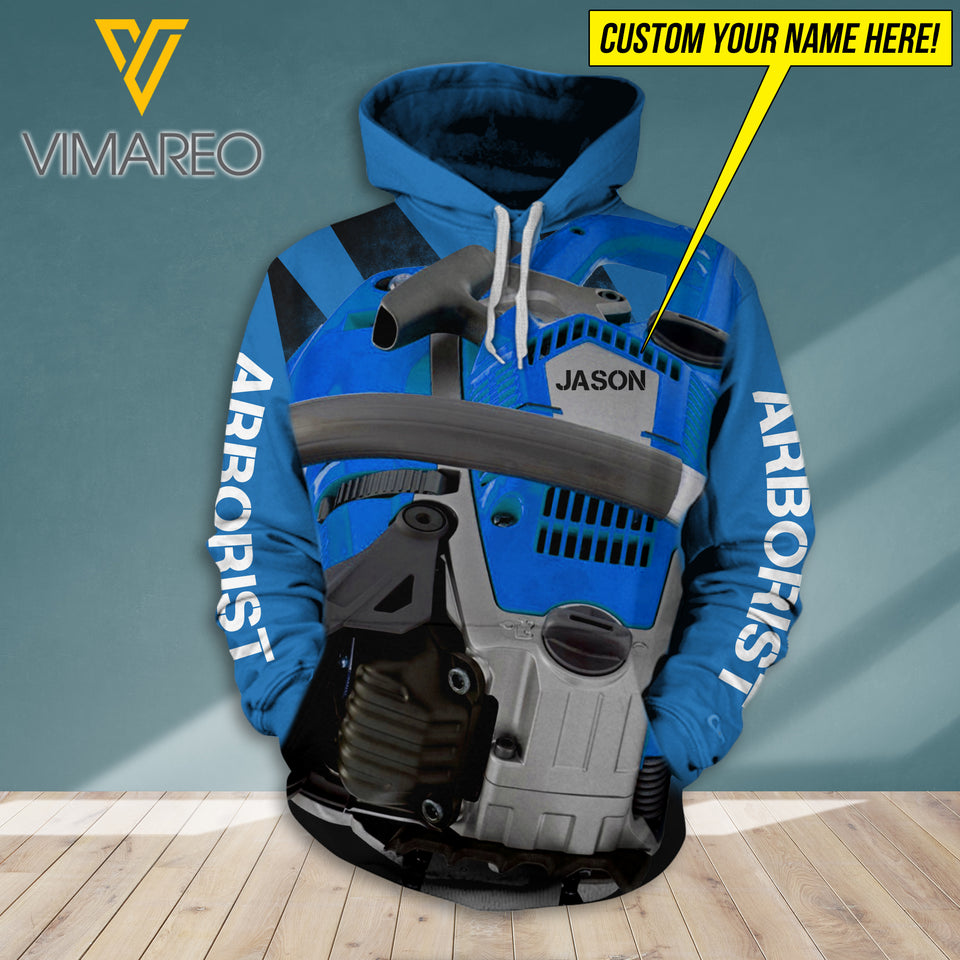 PERSONALIZED ARBORIST HOODIE 3D PRINTED SEP-DT30