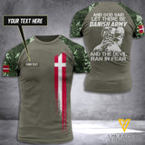 MH PERSONALIZED DENMARK SOLDIER TSHIRT 3D PRINTED MAY-DT18
