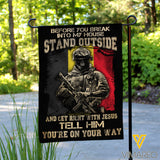 Belgium Soldier Flag APR-DT22