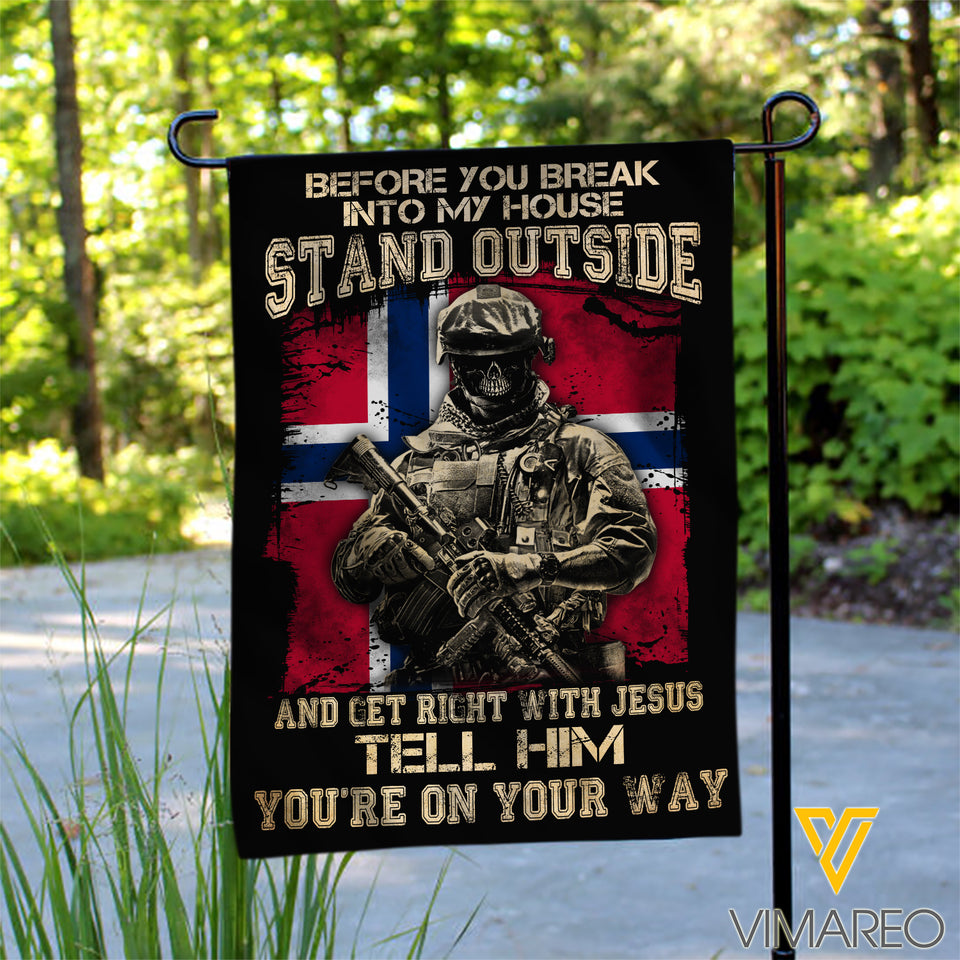 Norway Soldier Flag APR-DT22
