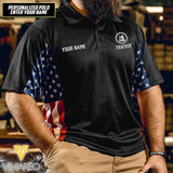 MH PERSONALIZED TRUCKER POLO SHIRT 3D PRINTED FEB-DT18