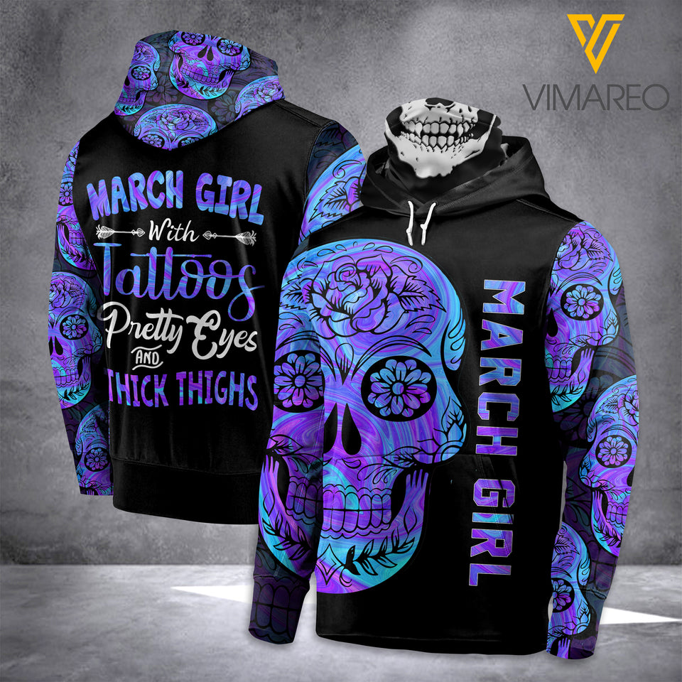 MH MARCH GIRL HOODIE 3D PRINTED FEB-QH22