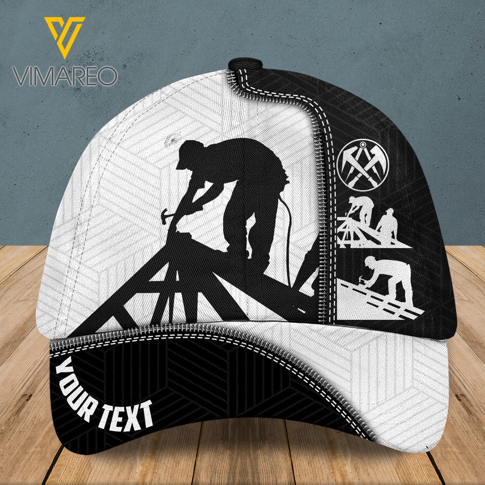 PERSONALIZED ROOFER Peaked cap 3D AUG-DT16